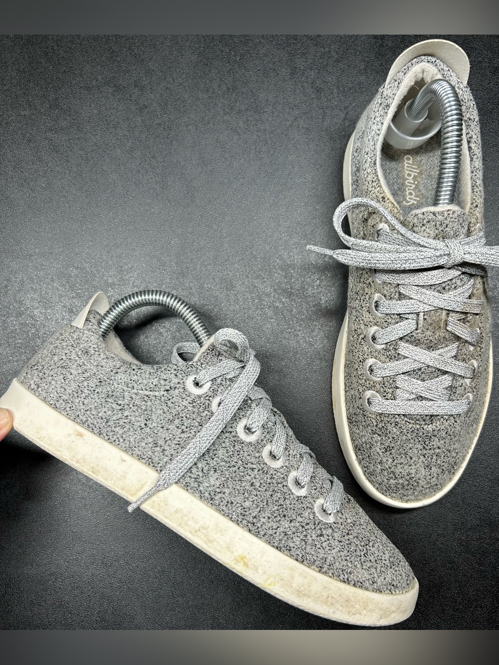 Allbirds Women’s Size 8 Wool Piper Light Gray Casual Running Sneakers Shoes